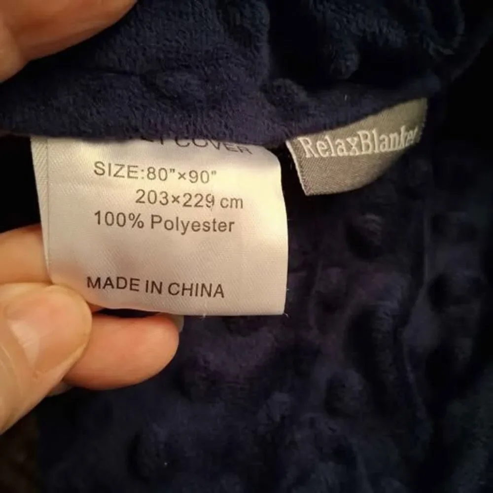 Weighted blanket / duvet cover 80x90 full